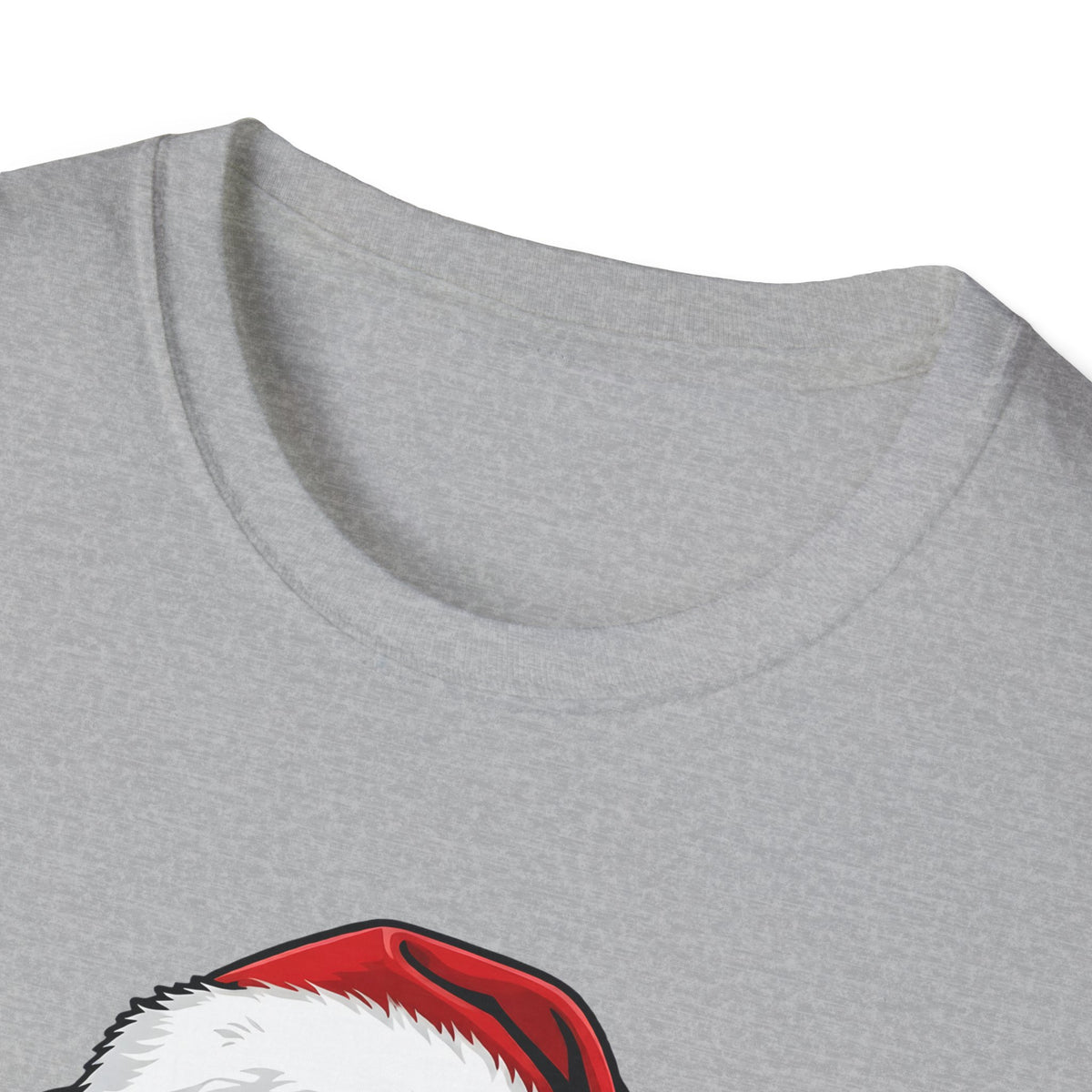 Merry Woofmas Pit Bull Christmas t-shirt, product photo 11