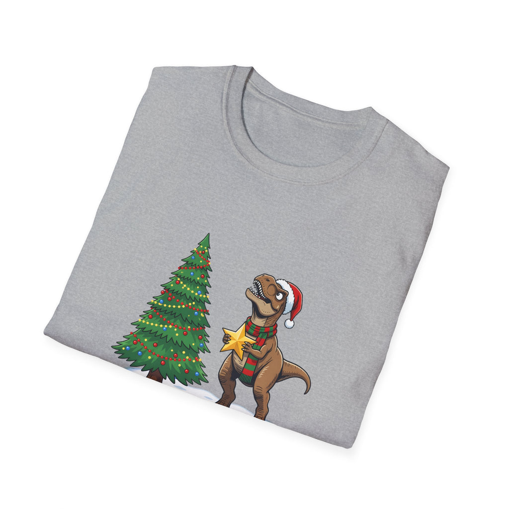 Rex the Halls Christmas t-shirt, product photo 12