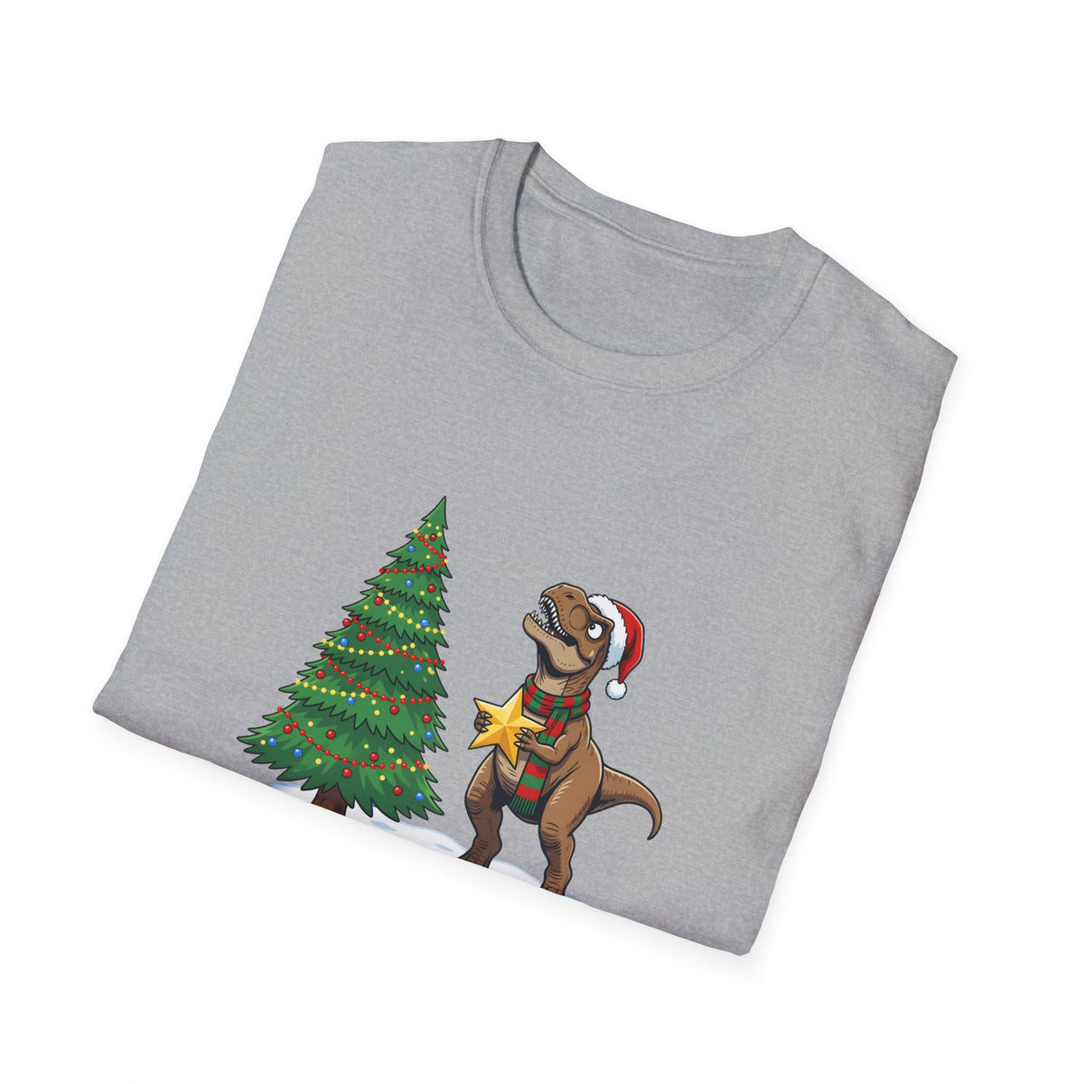 Rex the Halls Christmas t-shirt, product photo 12