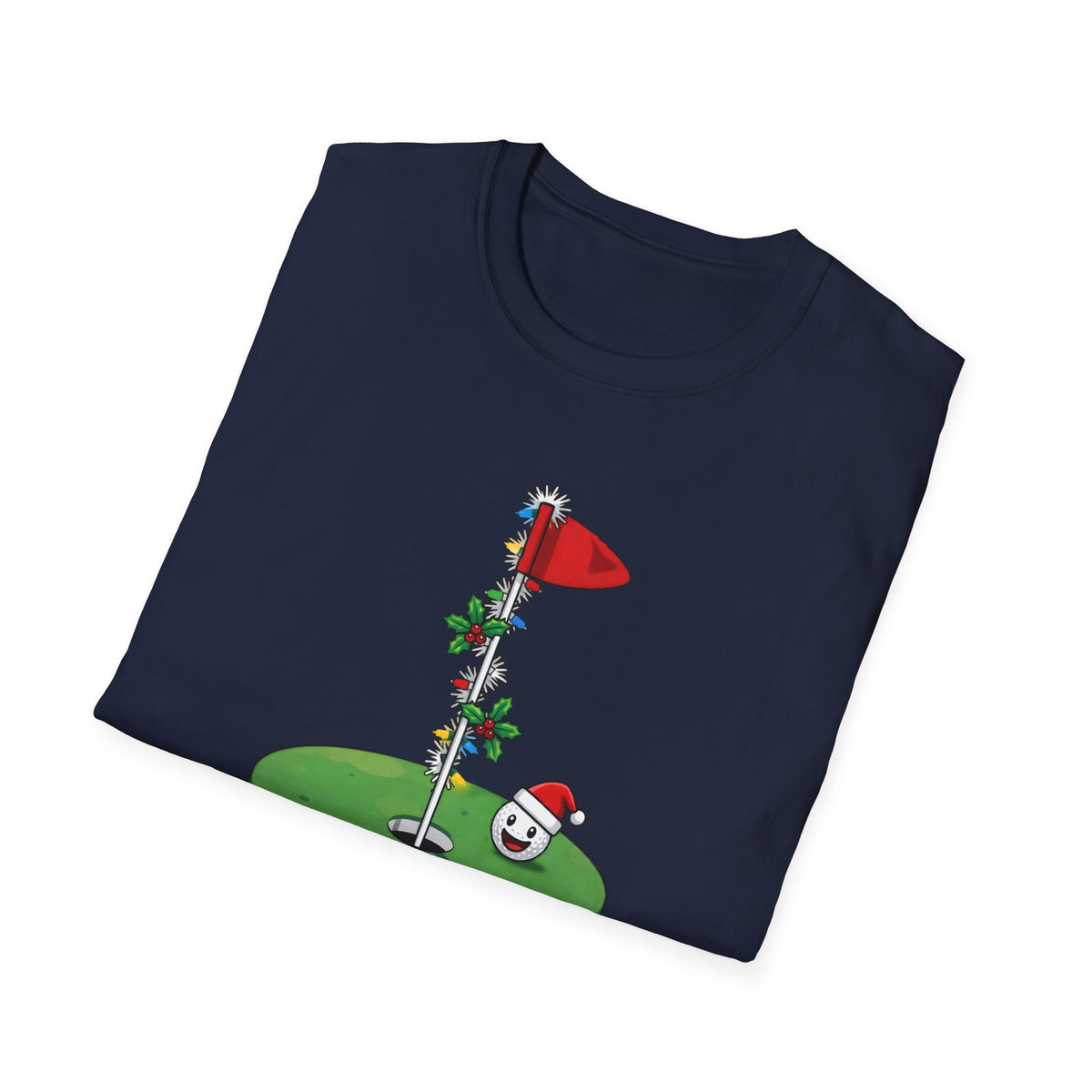 Deck the Holes Christmas t-shirt, product photo 30
