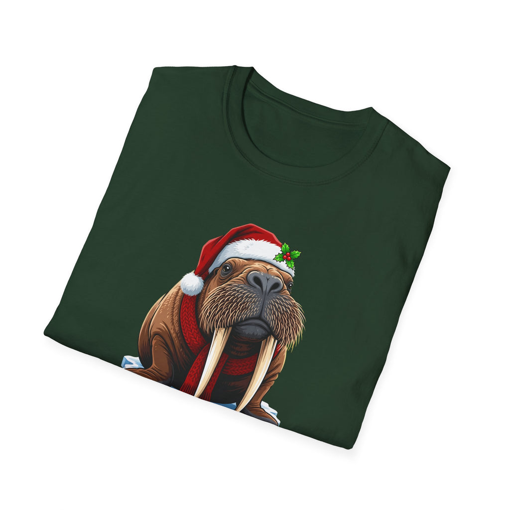 Merry Walrus Christmas t-shirt, product photo 24