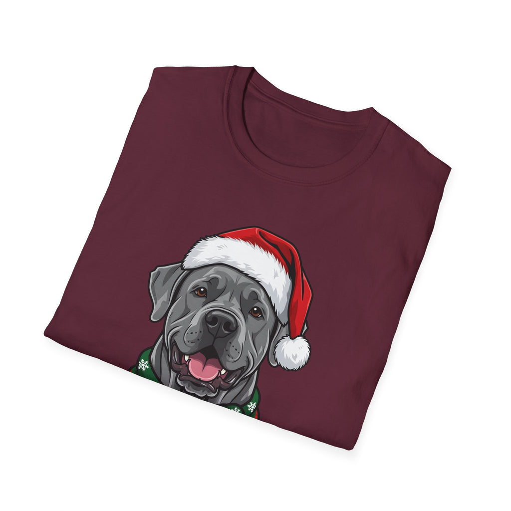Merry Woofmas Cane Corso Christmas t-shirt, product photo 15