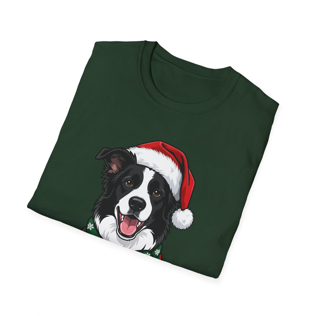 Happy Collie-Days Border Collie Christmas t-shirt, product photo 18