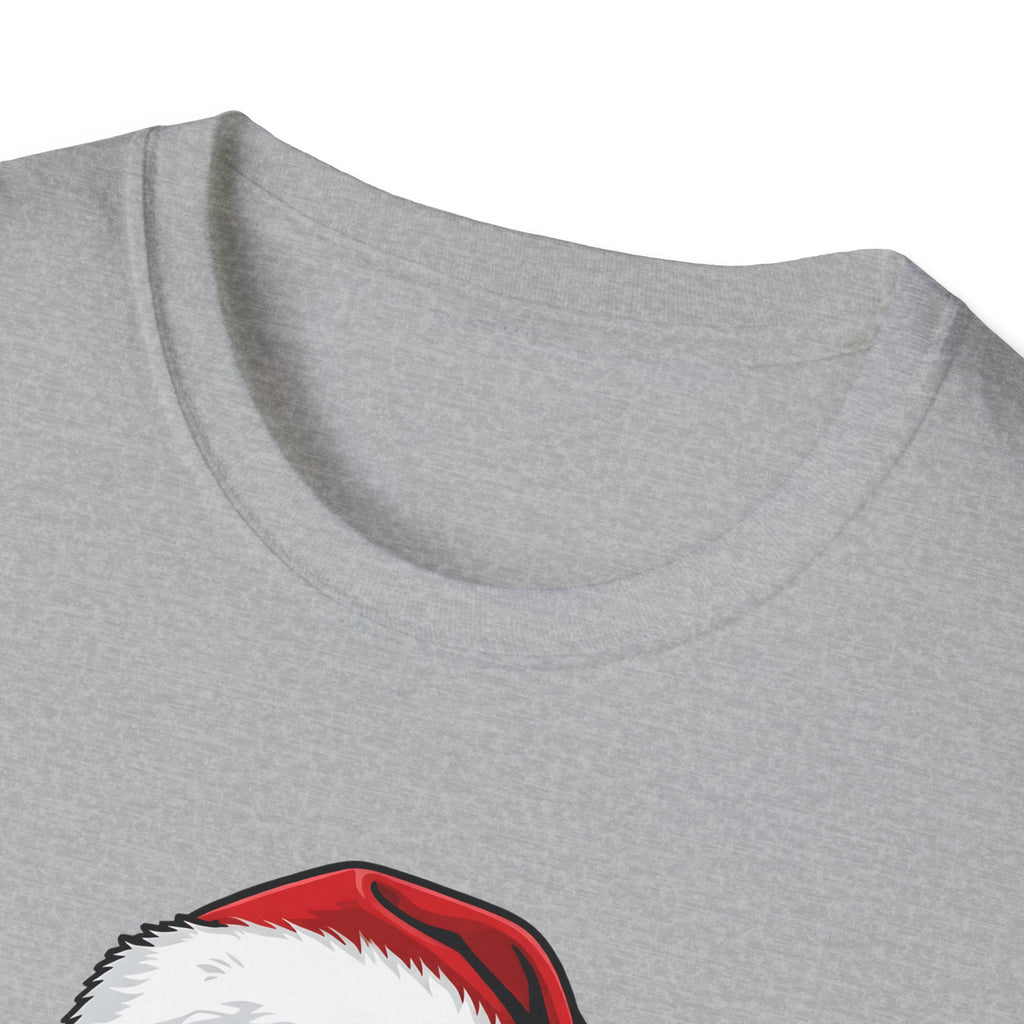 Merry Woofmas Chocolate Labrador Christmas t-shirt, product photo 11