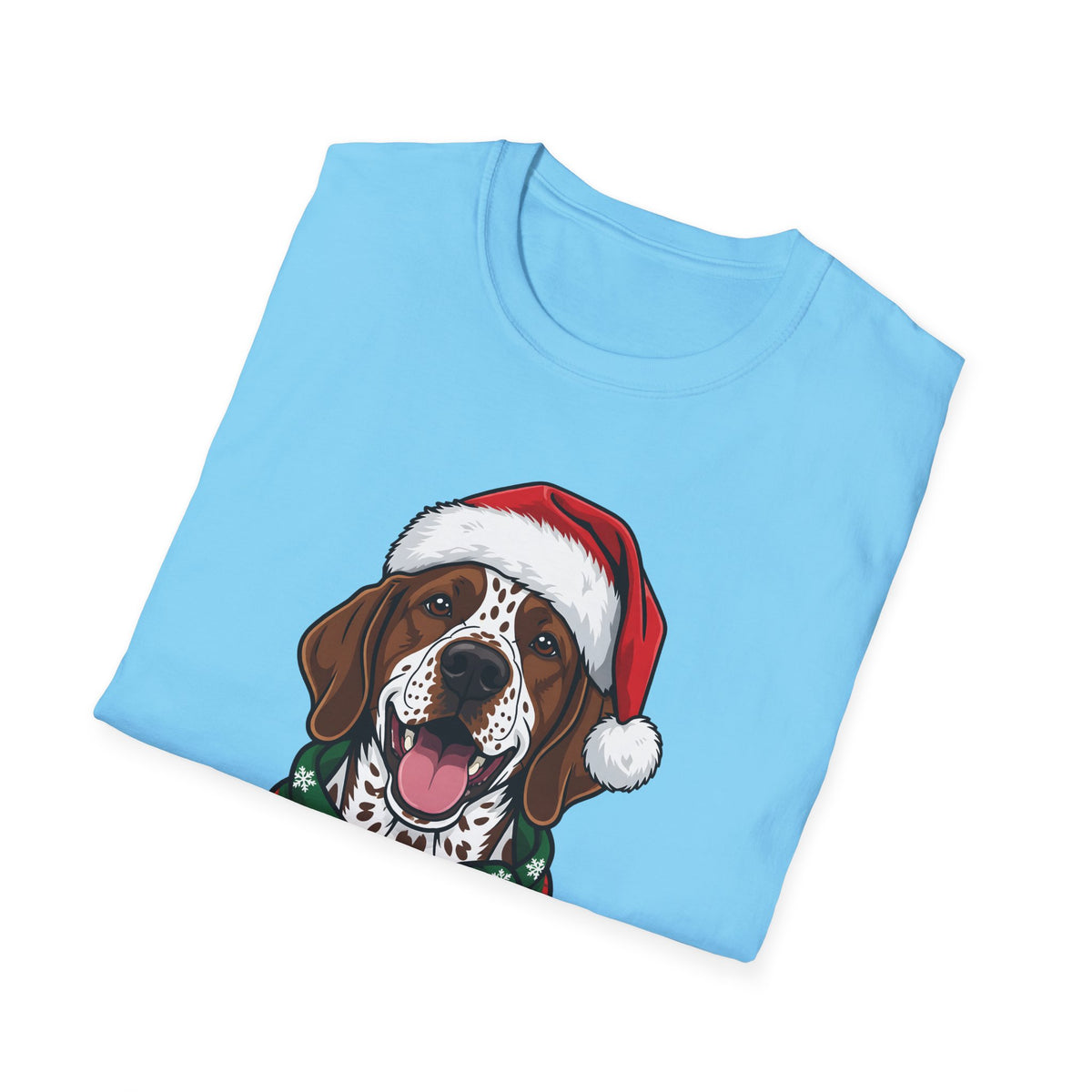 Merry Woofmas German Shorthaired Pointer Christmas t-shirt, product photo 24