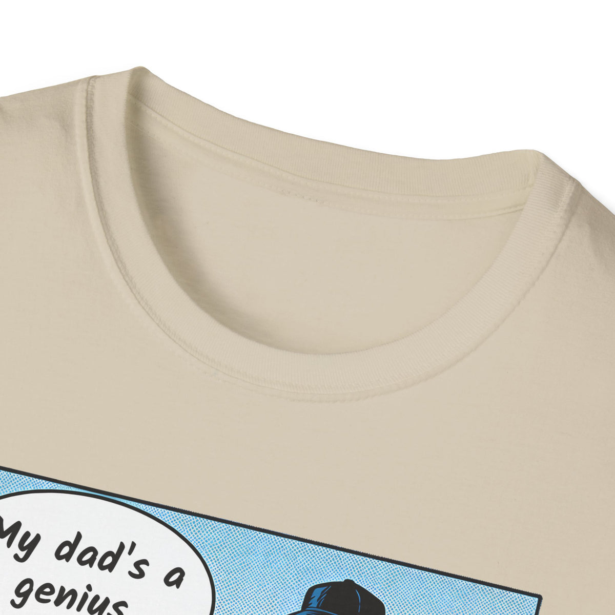 My Dad's a Genius t-shirt, product photo 8