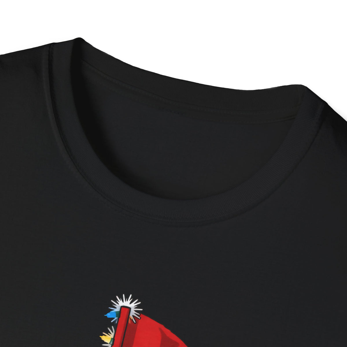 Deck the Holes Christmas t-shirt, product photo 5