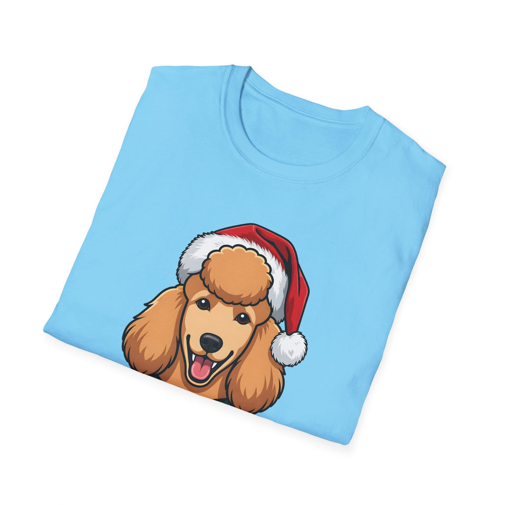 Merry Woofmas Poodle Christmas t-shirt, product photo 24