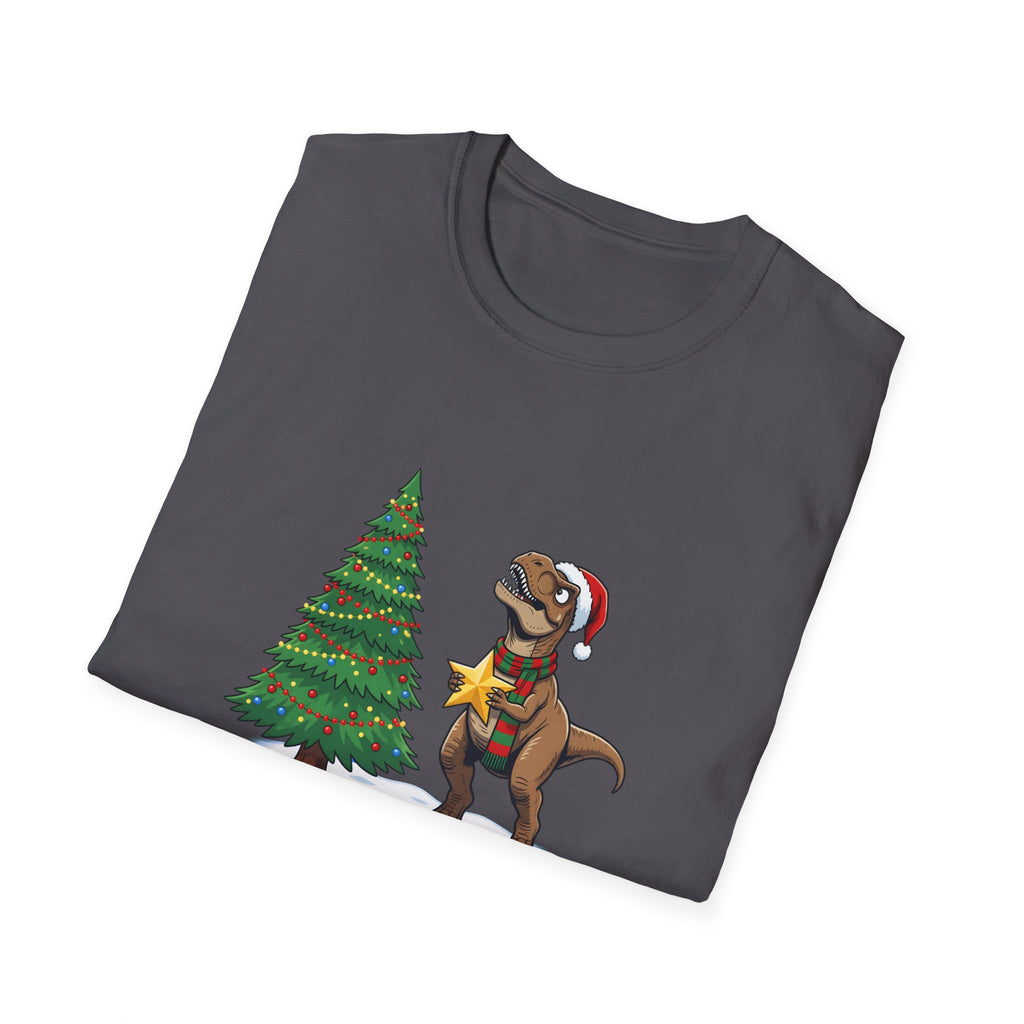 Rex the Halls Christmas t-shirt, product photo 27