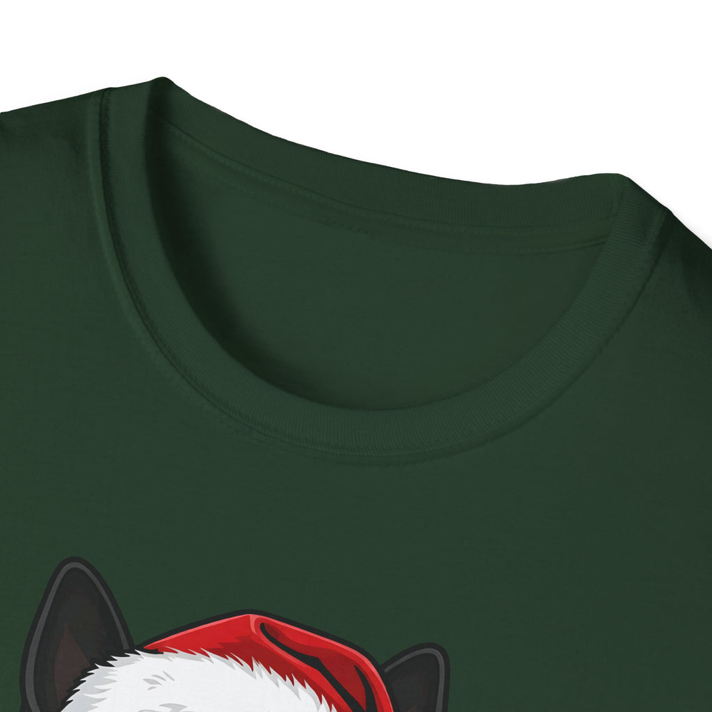 Merry Woofmas Black German Shepherd Christmas t-shirt, product photo 17