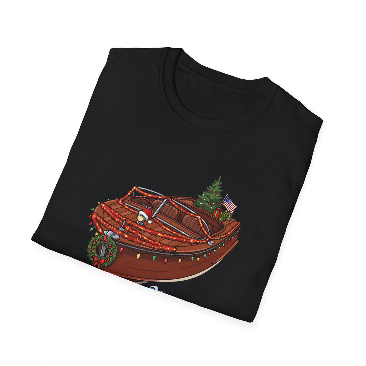 Deck the Hulls Christmas t-shirt, product photo 6