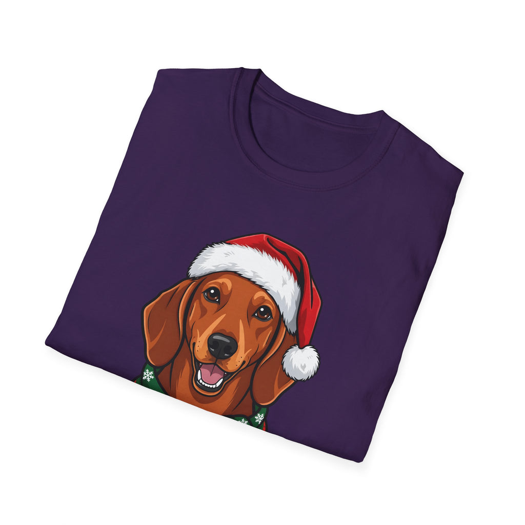 Yappy Holidays Dachshund Christmas t-shirt, product photo 30