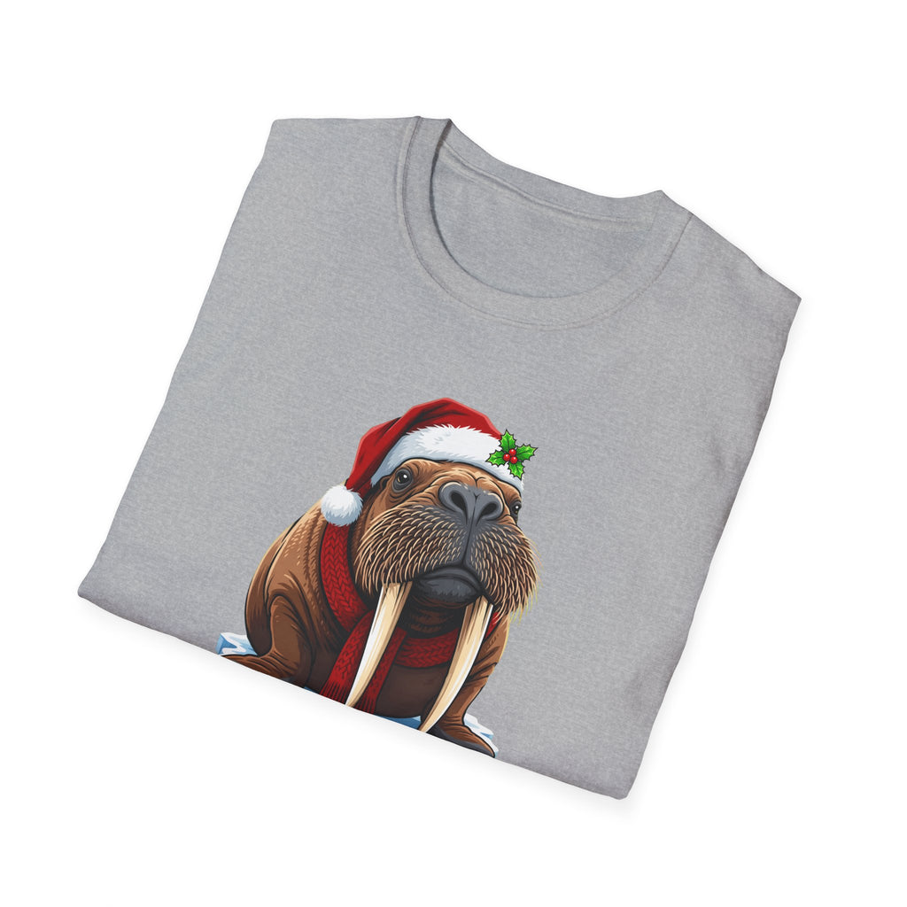 Merry Walrus Christmas t-shirt, product photo 12
