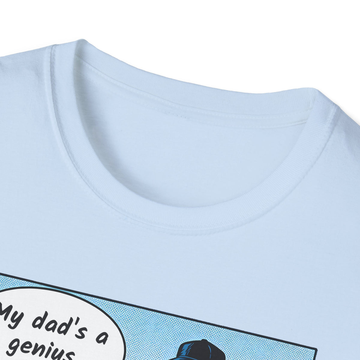 My Dad's a Genius t-shirt, product photo 26