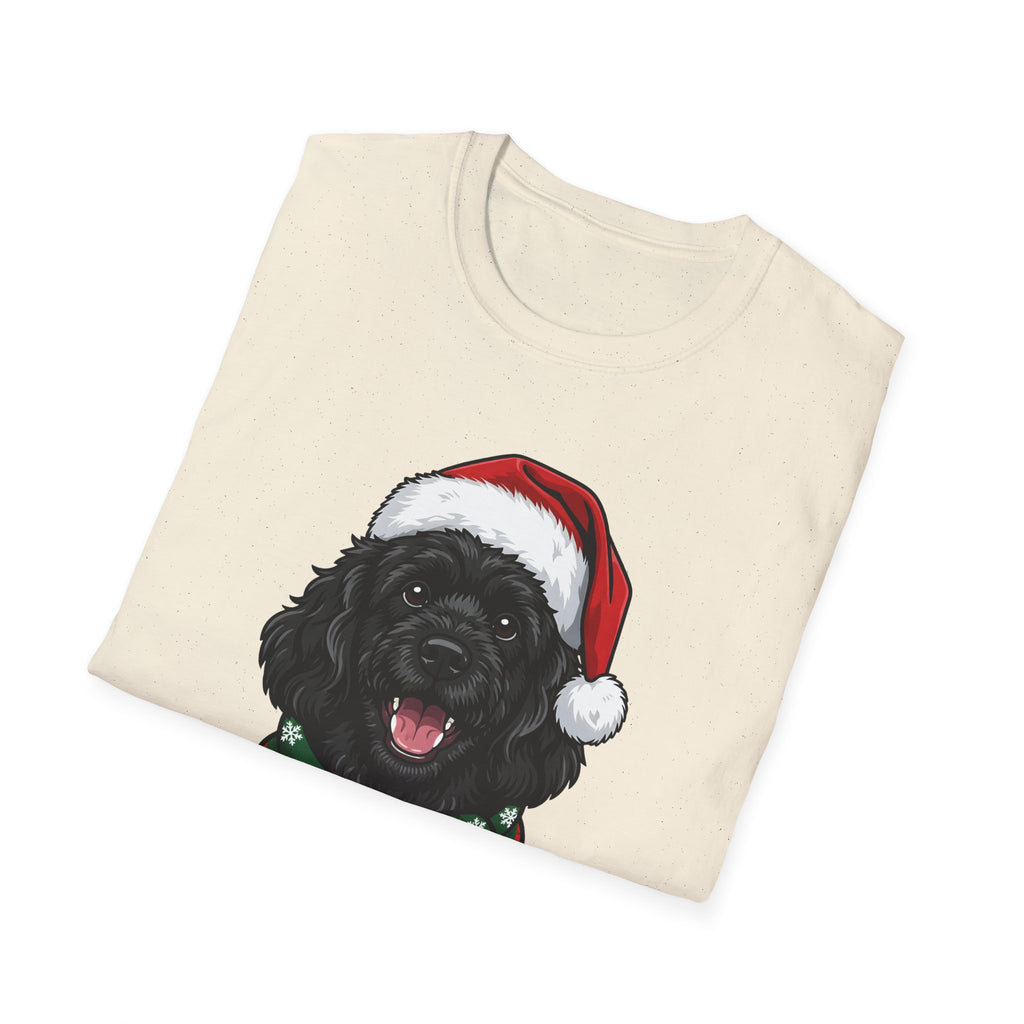 Merry Woofmas Cavapoo Christmas t-shirt, product photo 15