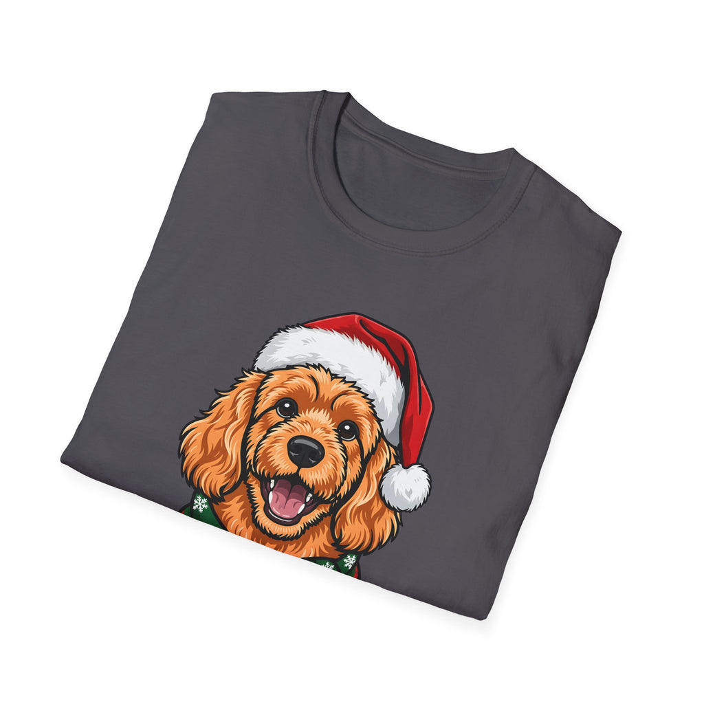 Merry Woofmas Apricot Cavapoo Christmas t-shirt, product photo 27