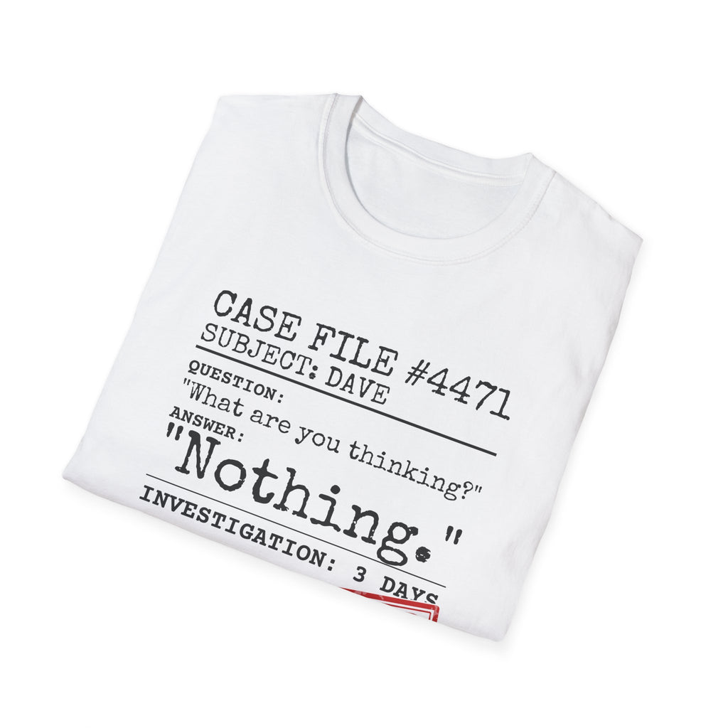 Case File Dad Joke t-shirt, product photo 3