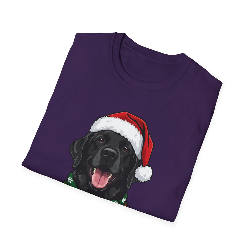 Merry Woofmas Black Labrador Christmas t-shirt, product photo 27