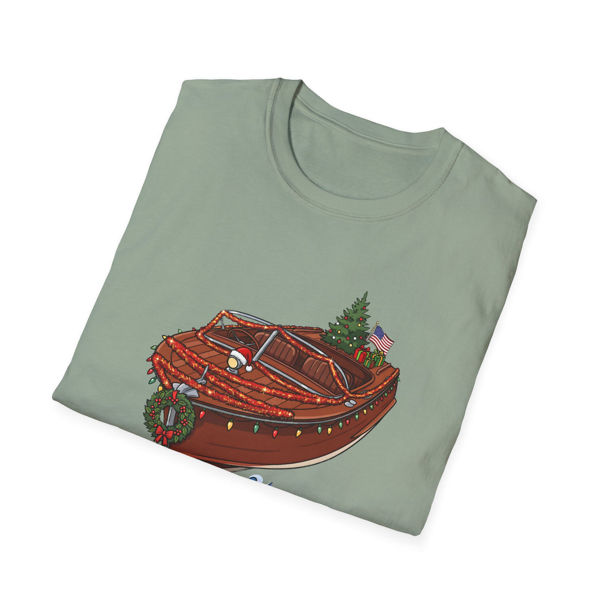 Deck the Hulls Christmas t-shirt, product photo 21