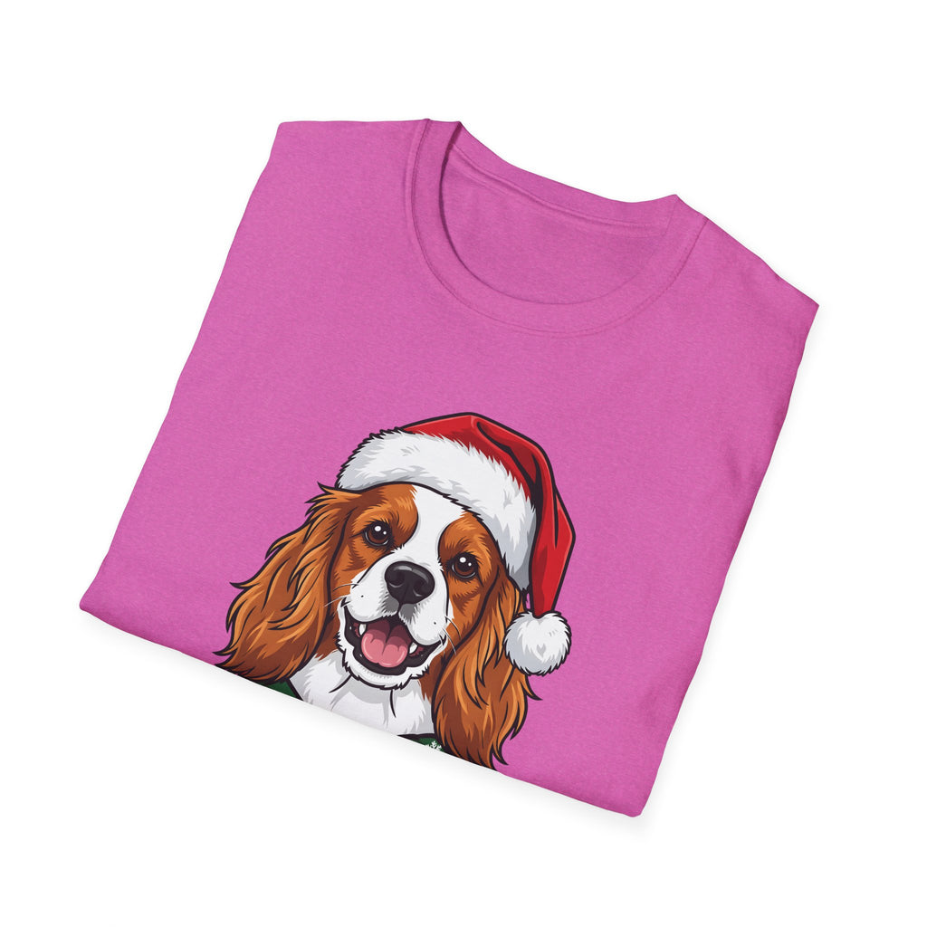 Merry Woofmas Cavalier King Charles Spaniel Christmas t-shirt, product photo 36
