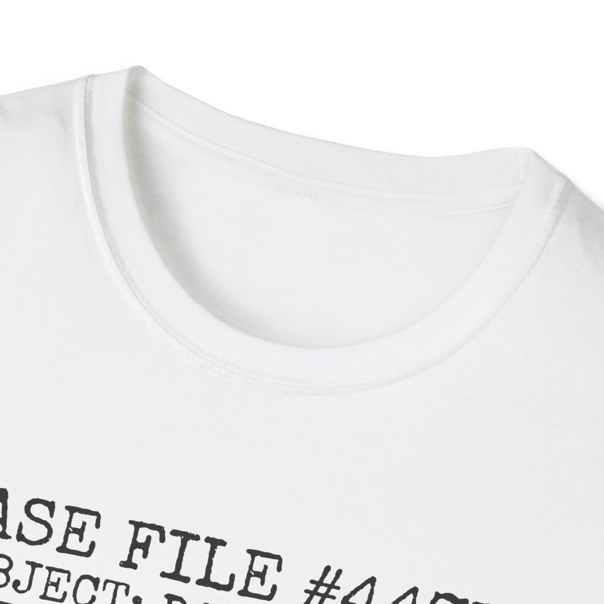Case File Dad Joke t-shirt, product photo 2