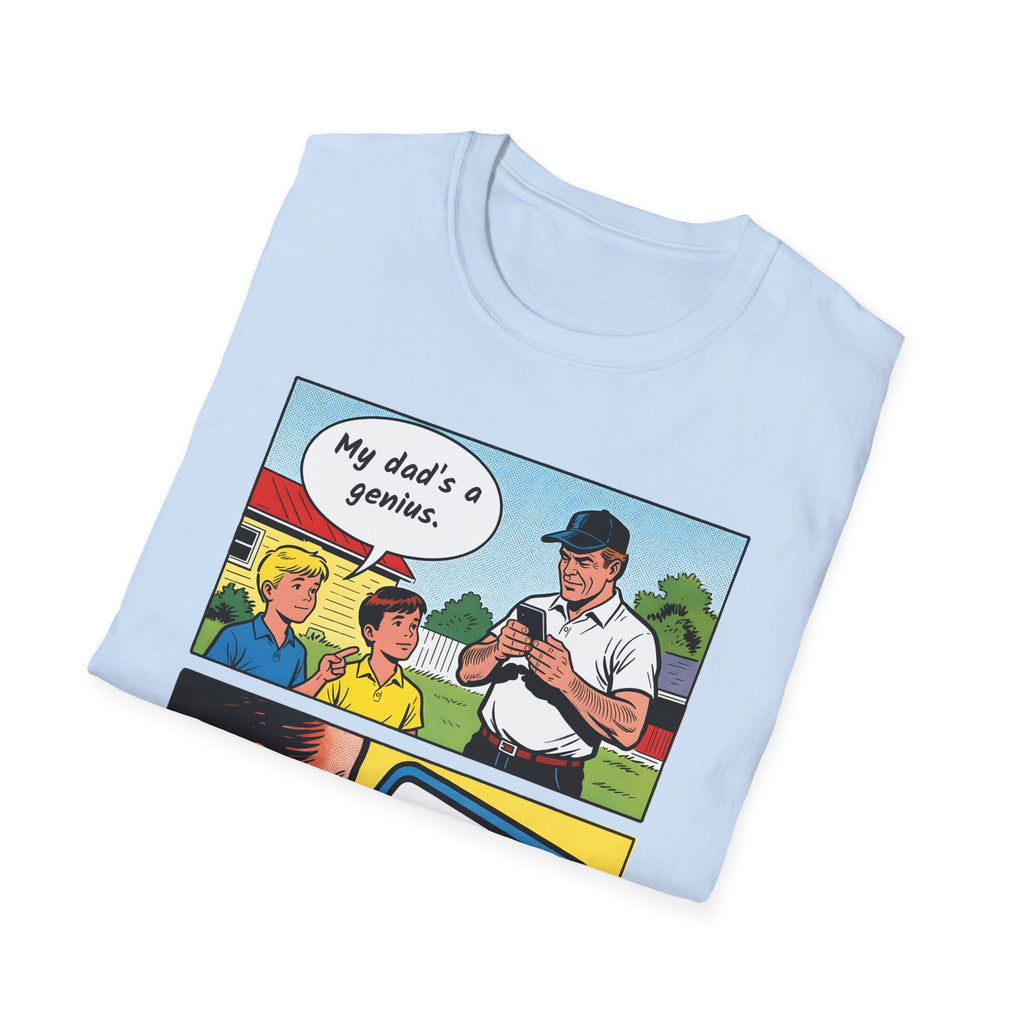 My Dad's a Genius t-shirt, product photo 27