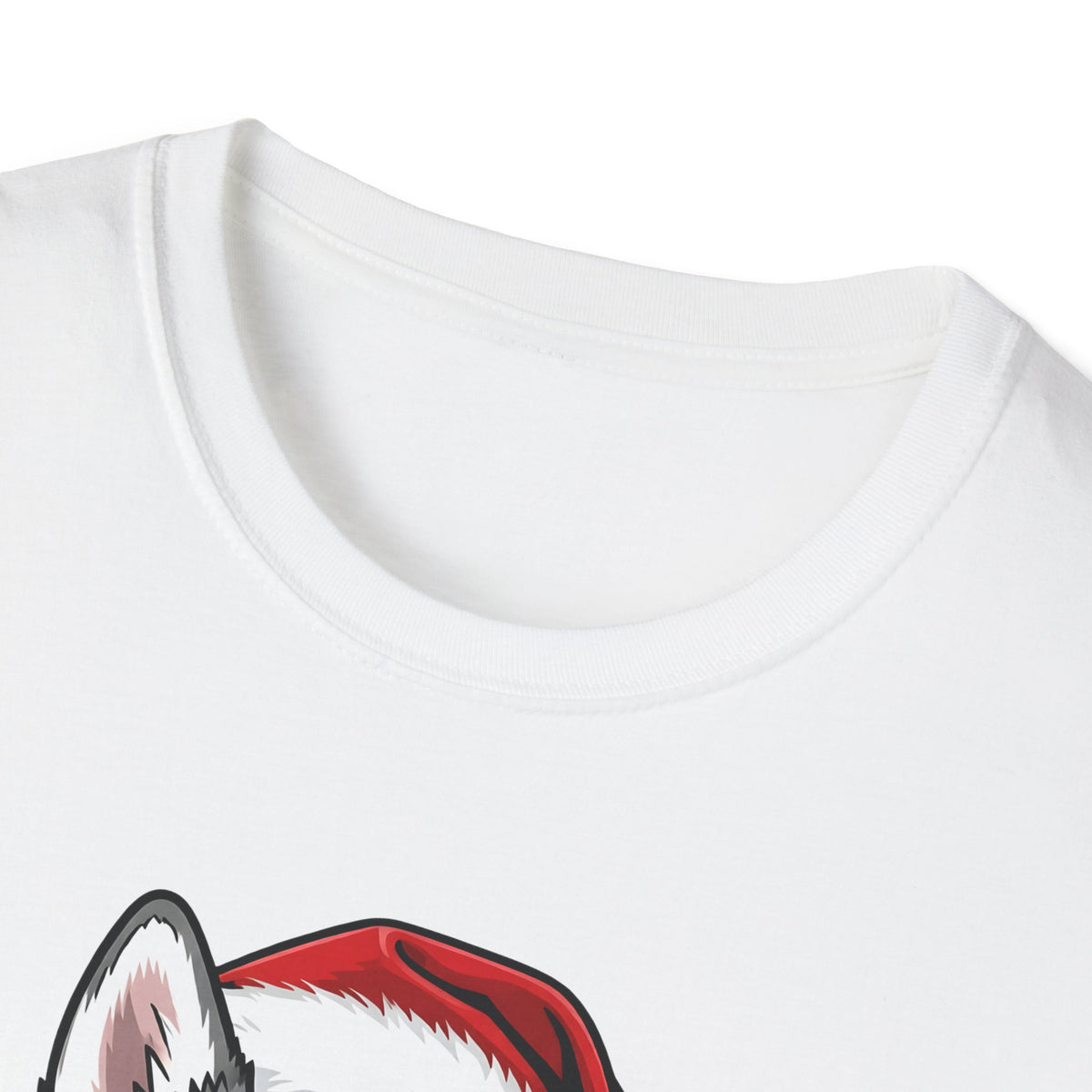Merry Woofmas Siberian Husky Christmas t-shirt, product photo 8