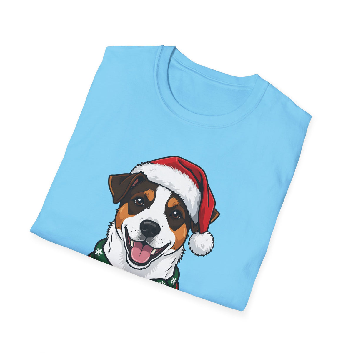 Yappy Holidays Jack Russell Terrier Christmas t-shirt, product photo 24