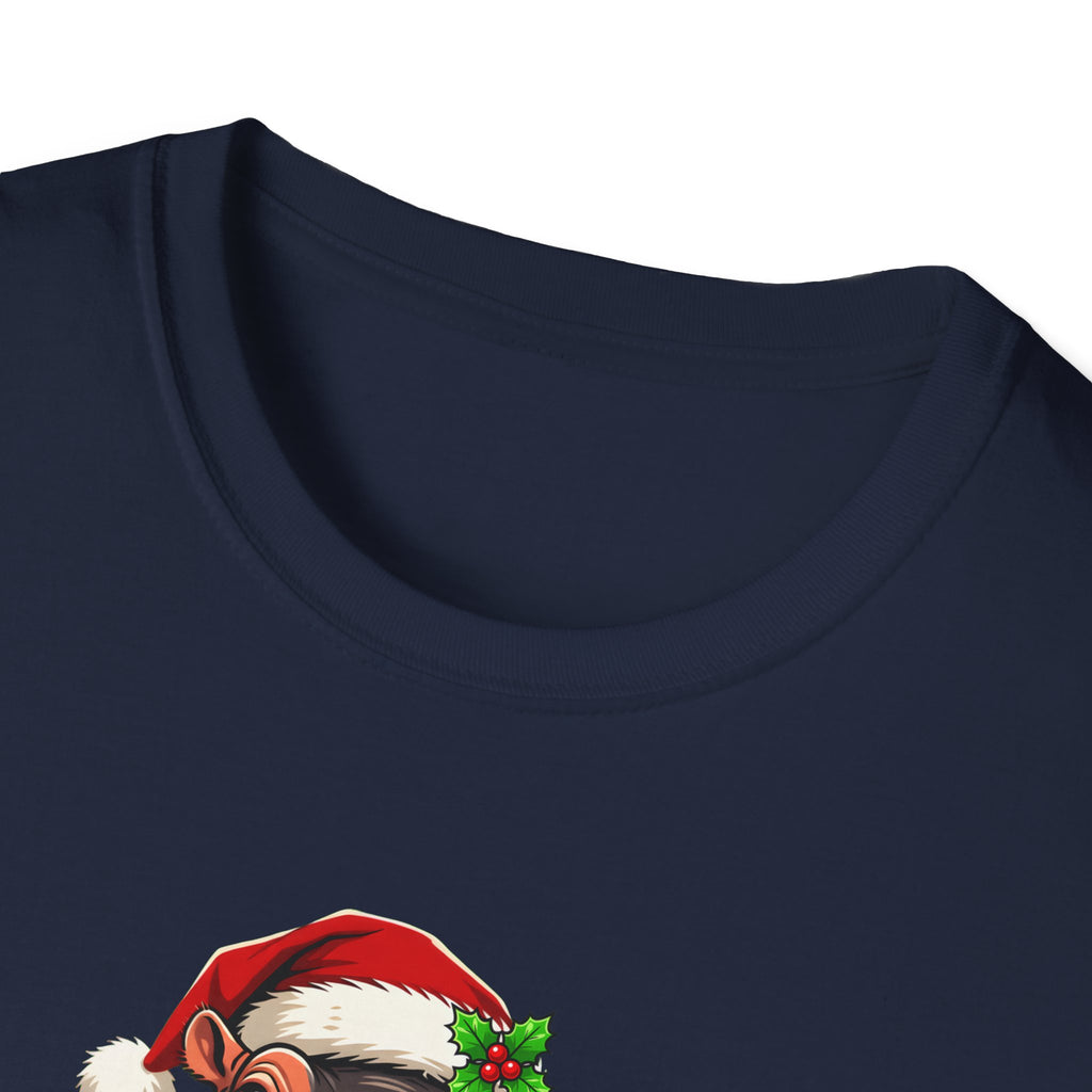 Merry Hippopotamus Christmas t-shirt, product photo 29