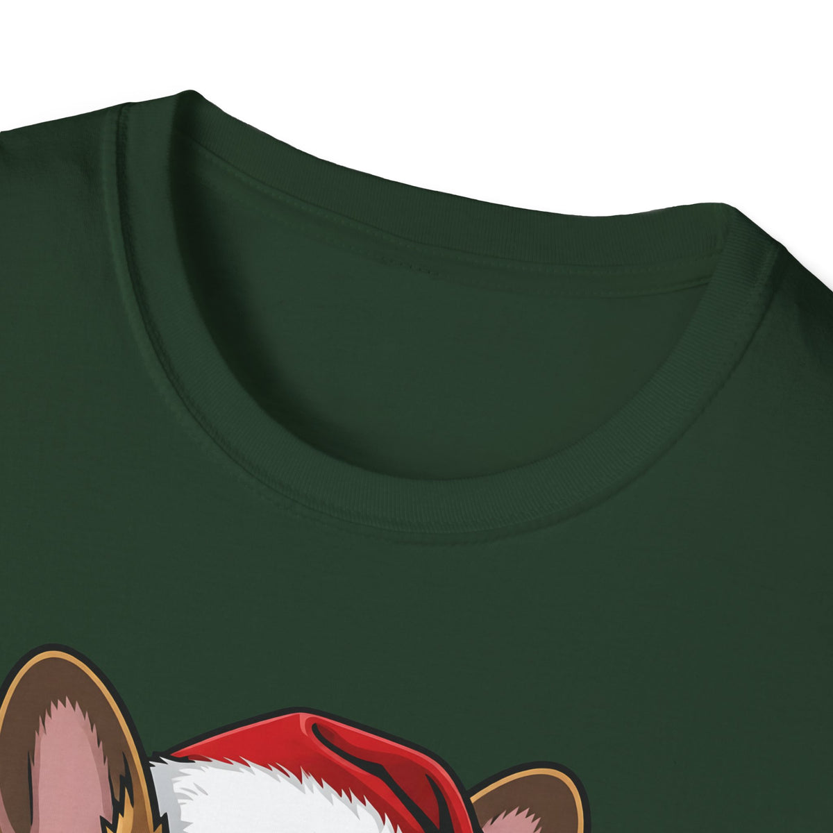Merry Woofmas French Bulldog Christmas t-shirt, product photo 17