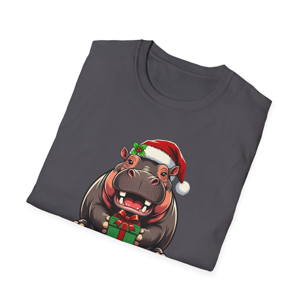 Happy Hippo-Days Christmas t-shirt, product photo 27