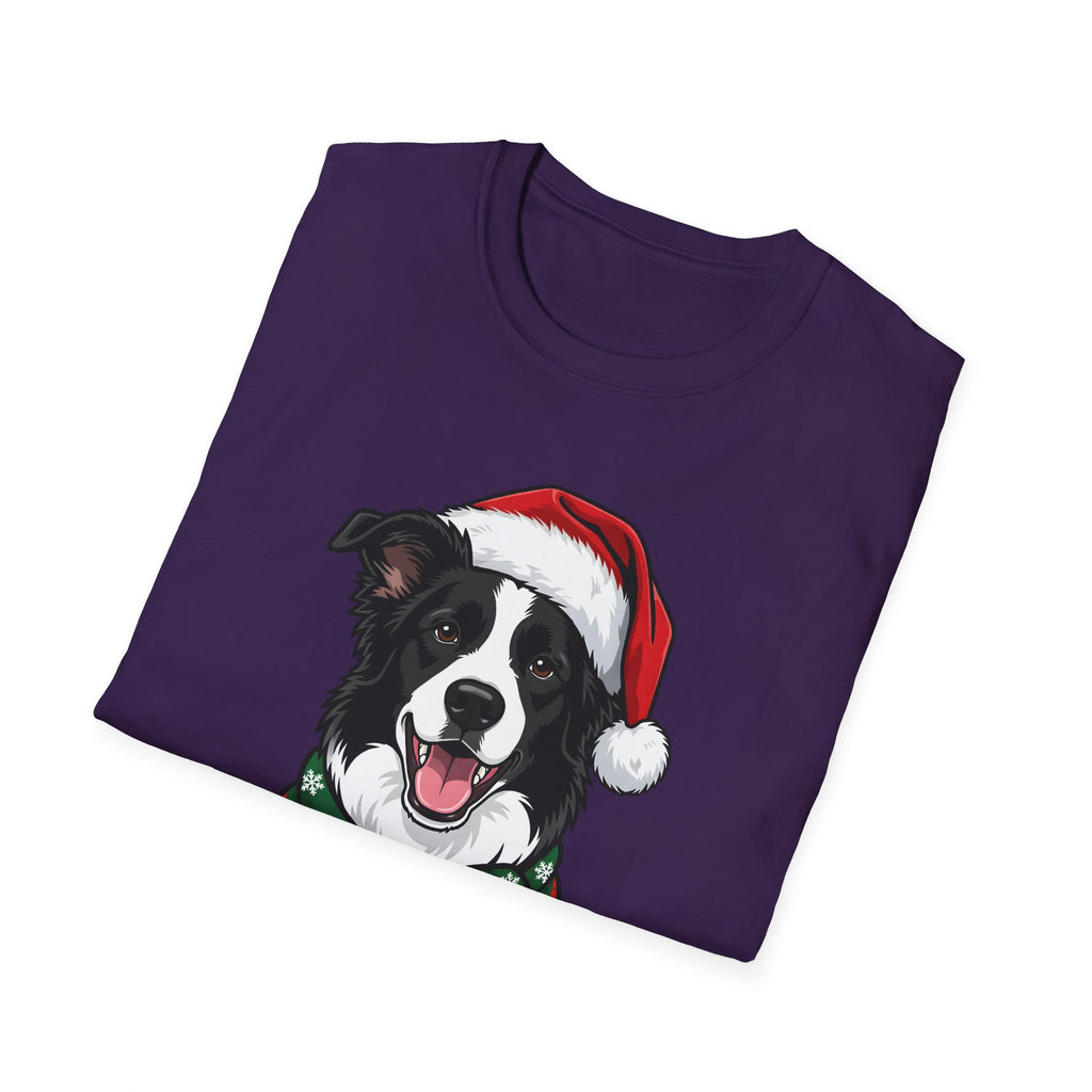 Happy Collie-Days Border Collie Christmas t-shirt, product photo 27