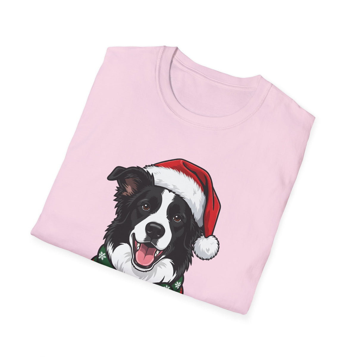 Happy Collie-Days Border Collie Christmas t-shirt, product photo 30