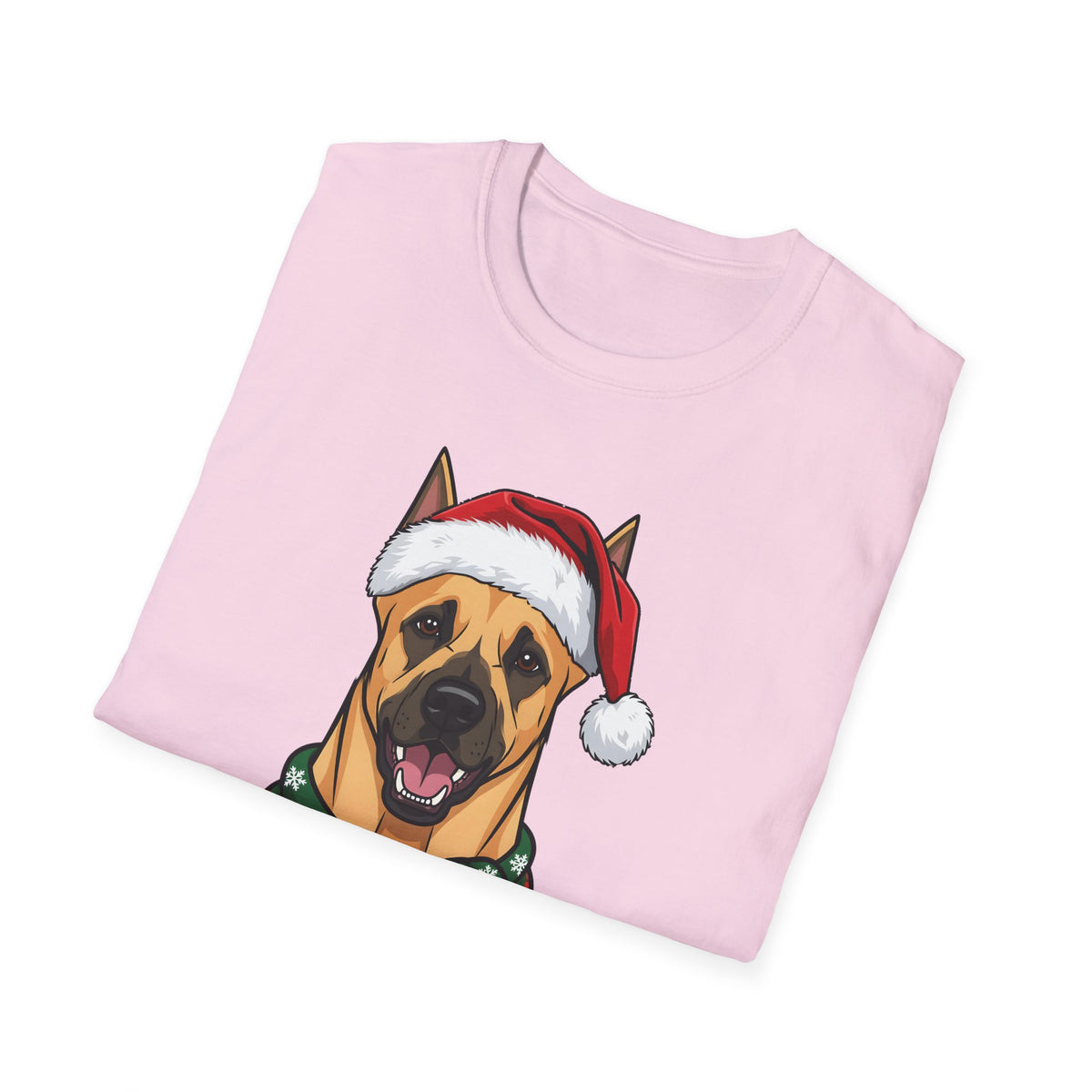 Merry Woofmas Great Dane Christmas t-shirt, product photo 33