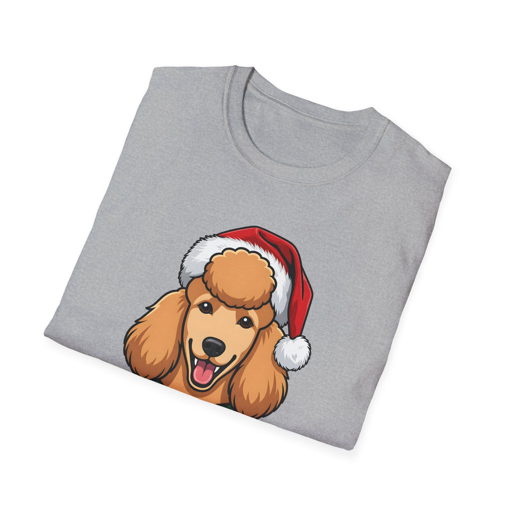 Merry Woofmas Poodle Christmas t-shirt, product photo 12