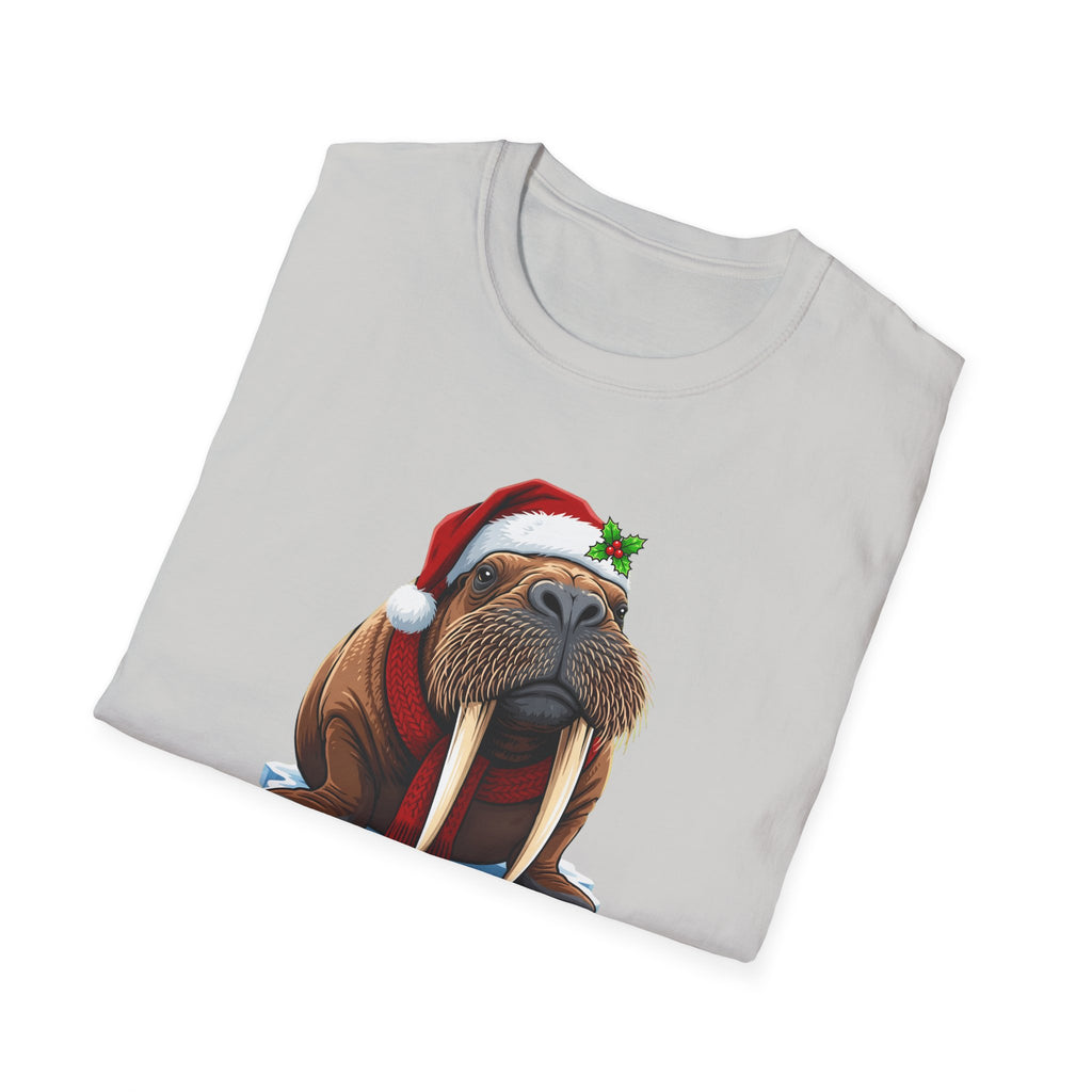 Merry Walrus Christmas t-shirt, product photo 9