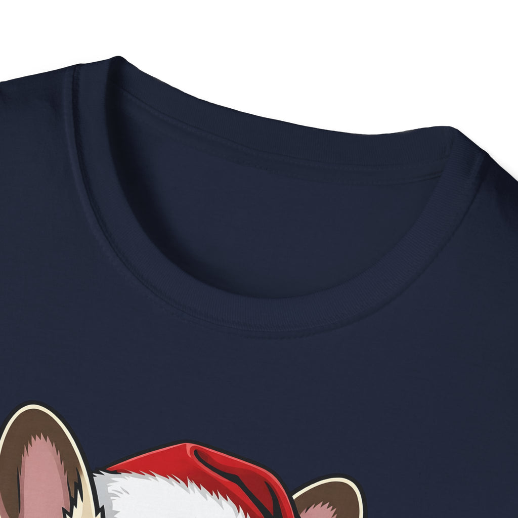 Merry Woofmas Cream French Bulldog Christmas t-shirt, product photo 5