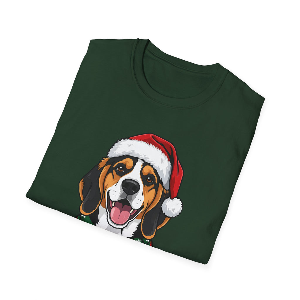Merry Woofmas Beagle Christmas t-shirt, product photo 21