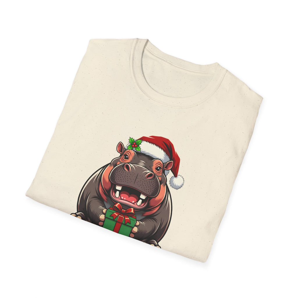 Happy Hippo-Days Christmas t-shirt, product photo 18
