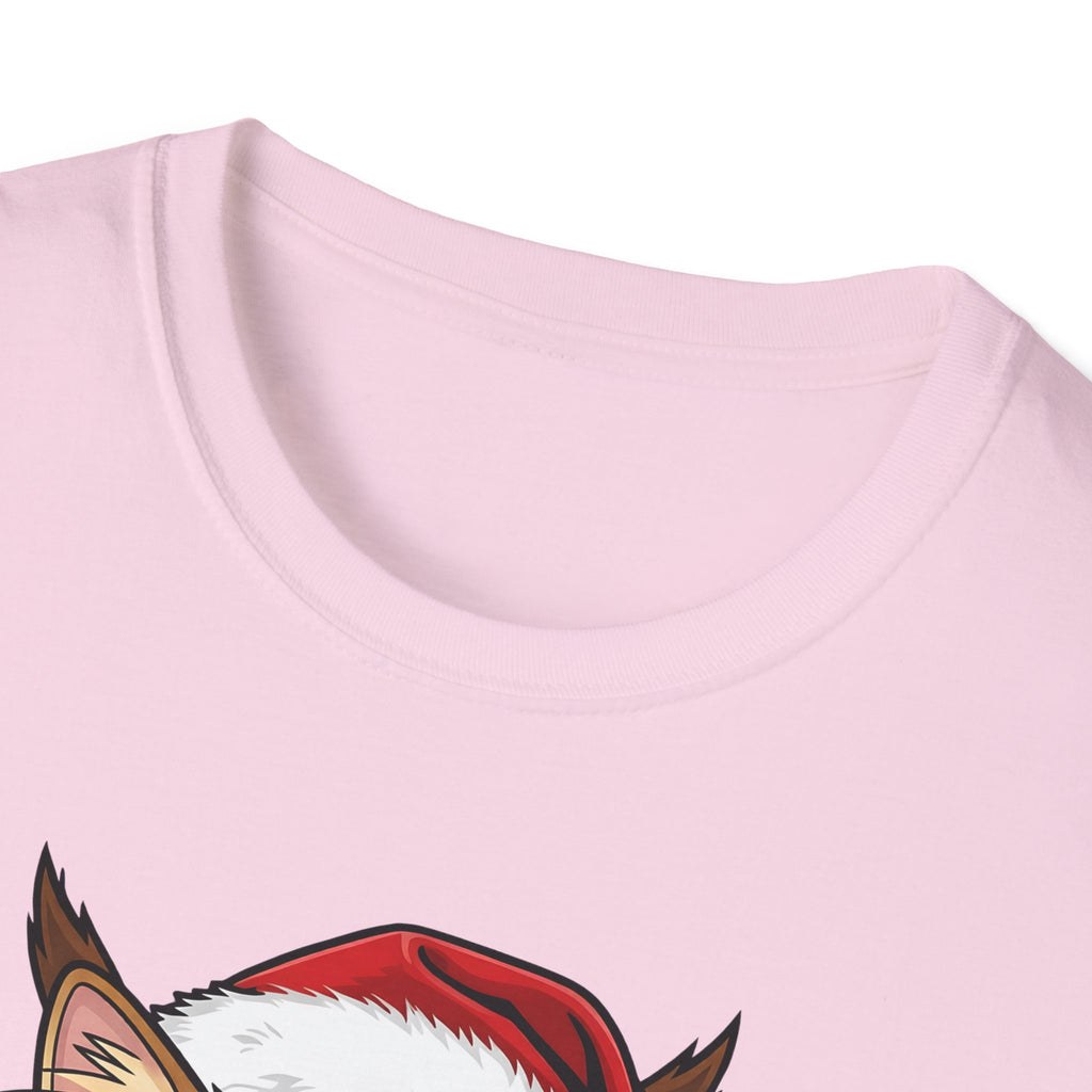 Merry Whiskers Maine Coon Cat Christmas t-shirt, product photo 32