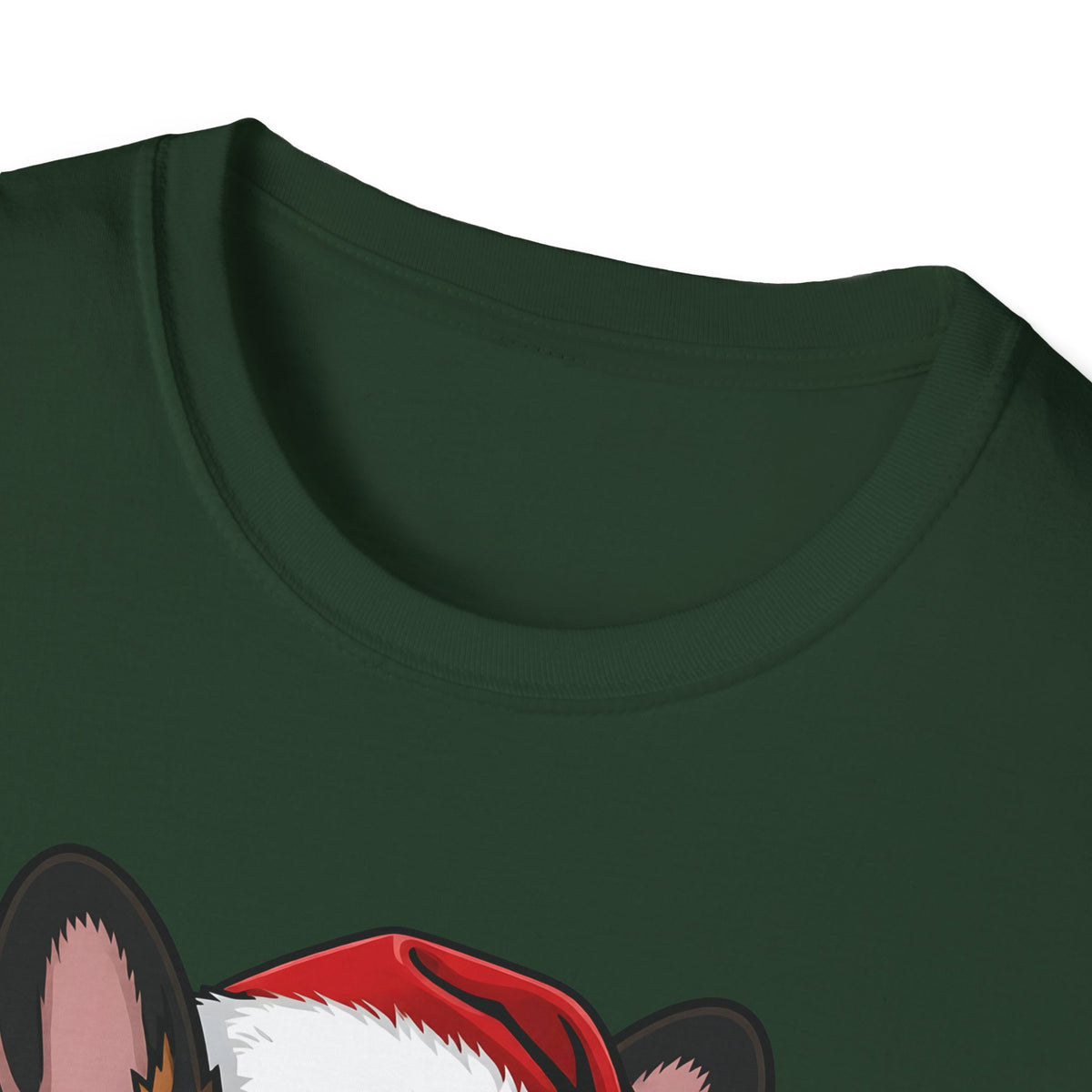 Merry Woofmas Brindle French Bulldog Christmas t-shirt, product photo 17