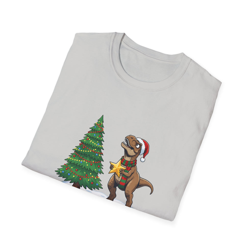 Rex the Halls Christmas t-shirt, product photo 9
