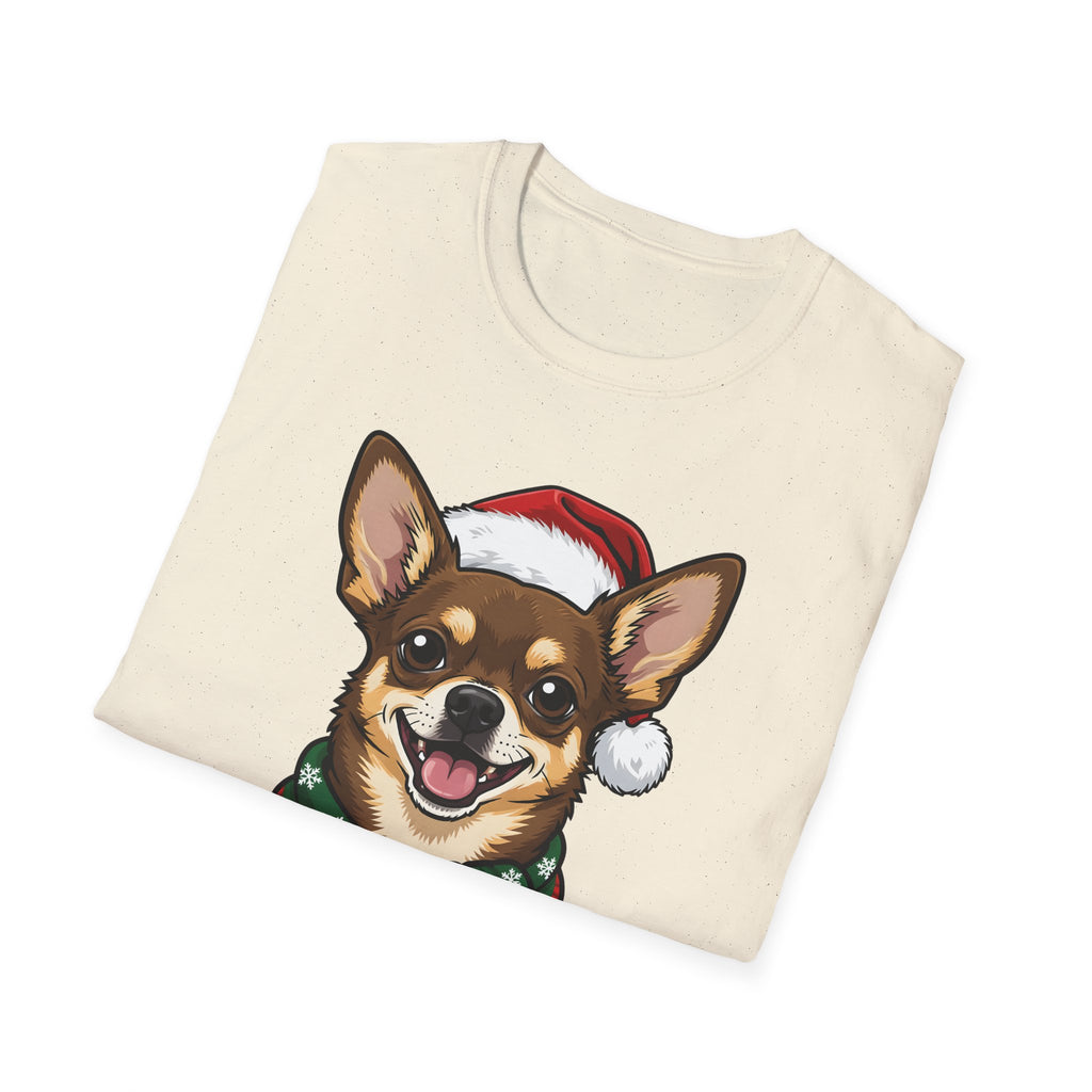 Yappy Holidays Chihuahua Christmas t-shirt, product photo 18