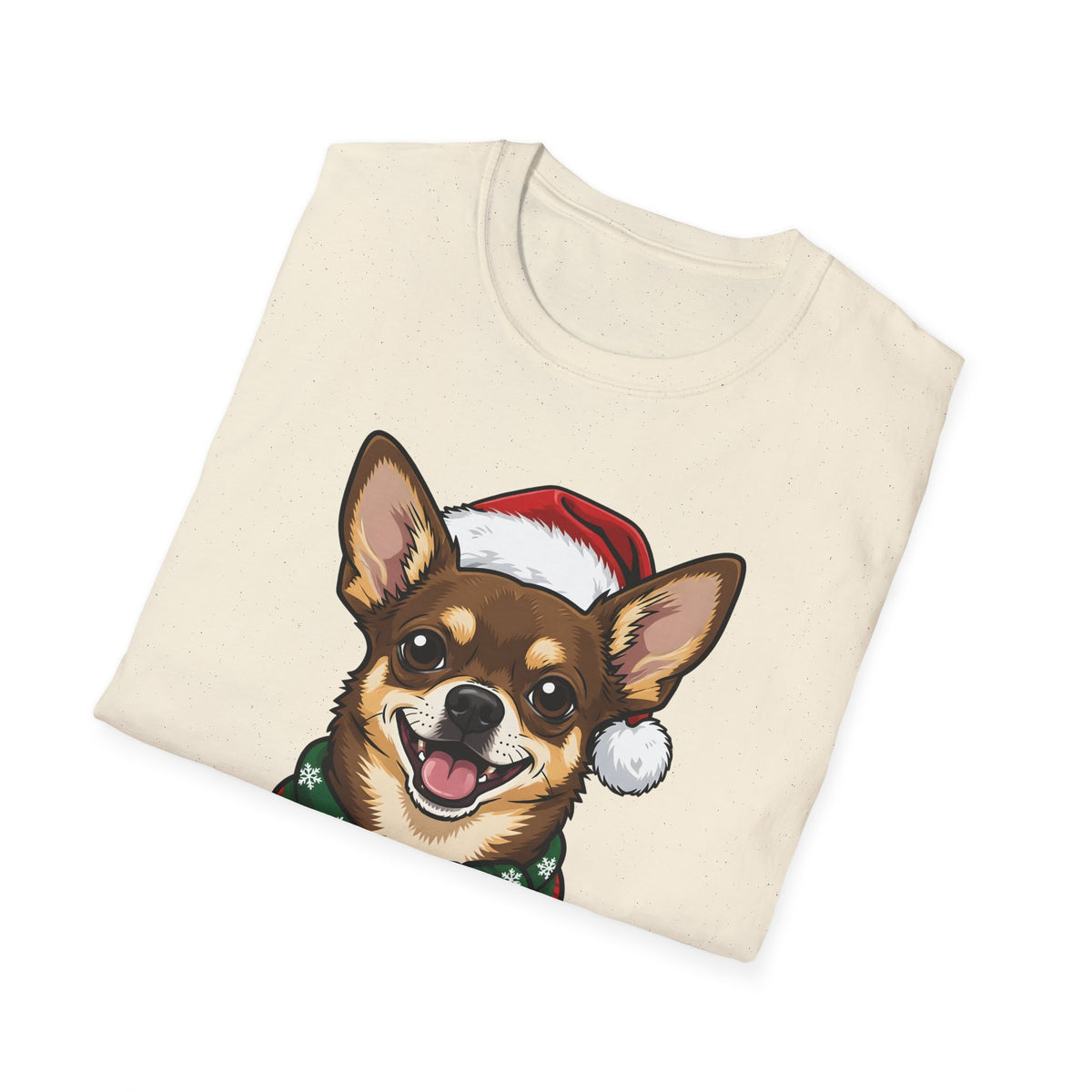 Yappy Holidays Chihuahua Christmas t-shirt, product photo 18