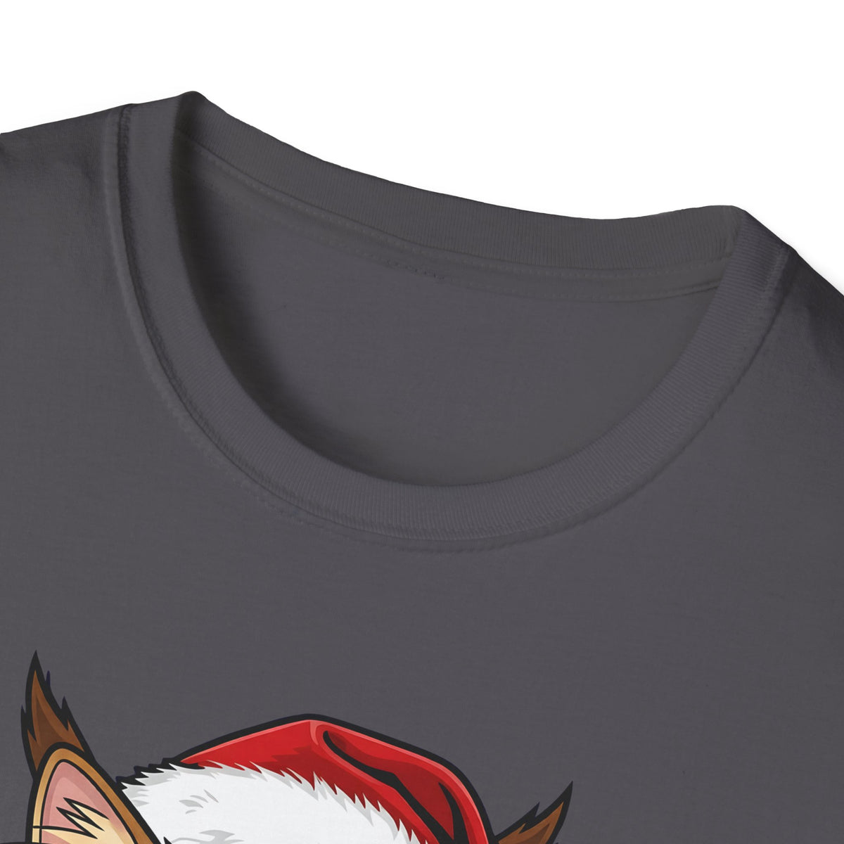 Merry Whiskers Maine Coon Cat Christmas t-shirt, product photo 26