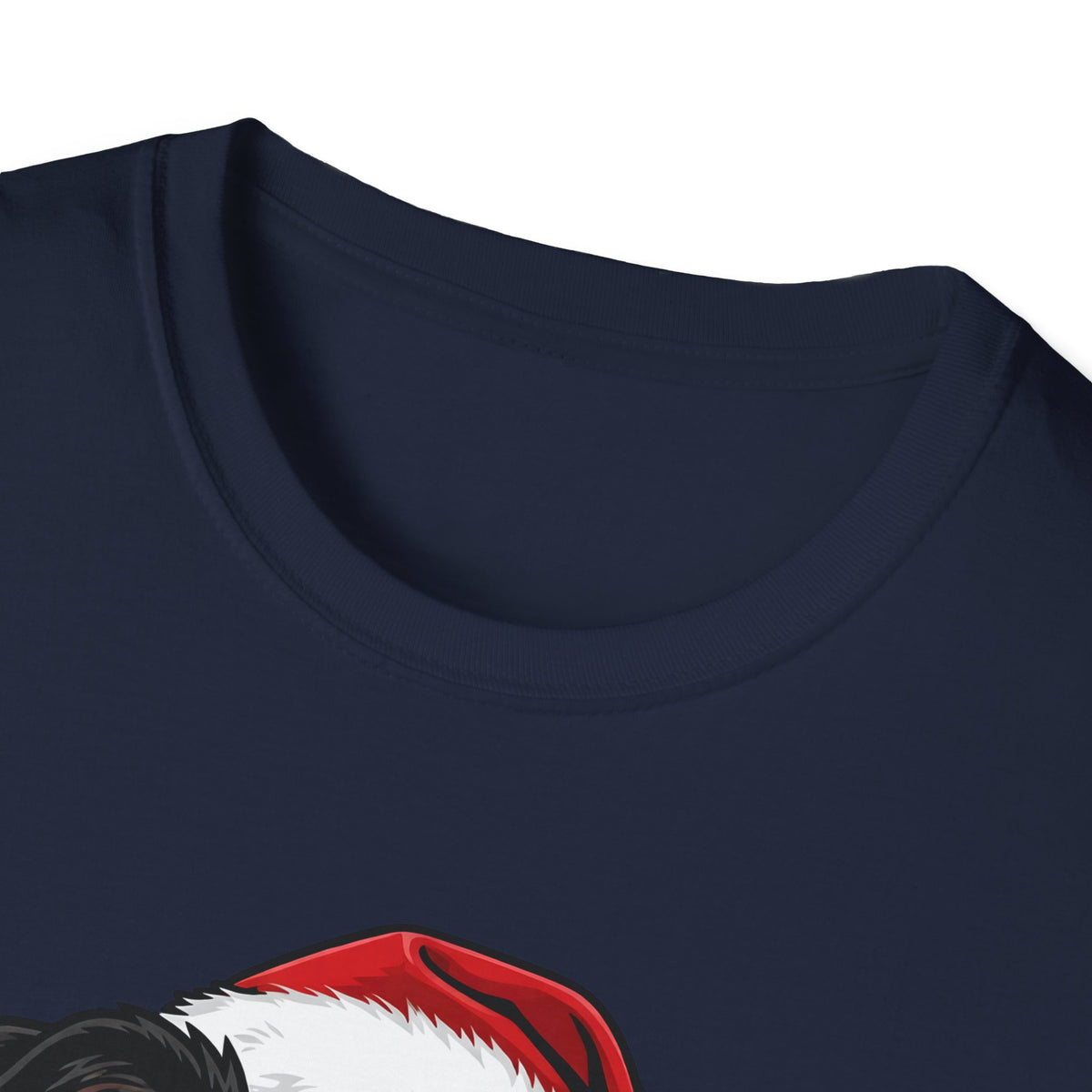 Happy Collie-Days Border Collie Christmas t-shirt, product photo 2