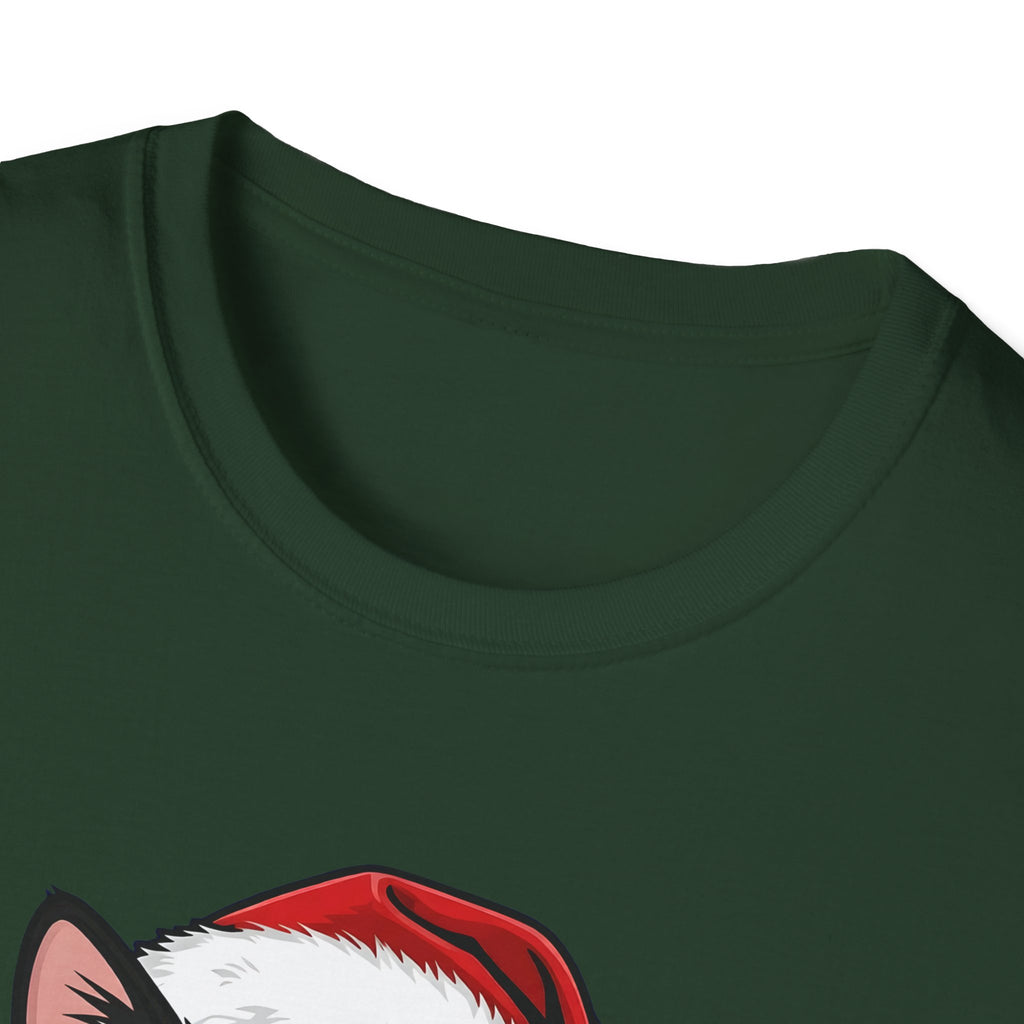 Merry Whiskers Calico Cat Christmas t-shirt, product photo 20