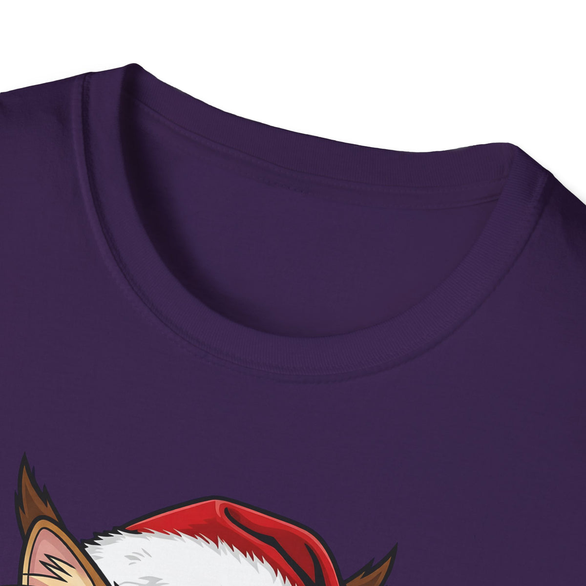 Merry Whiskers Maine Coon Cat Christmas t-shirt, product photo 29