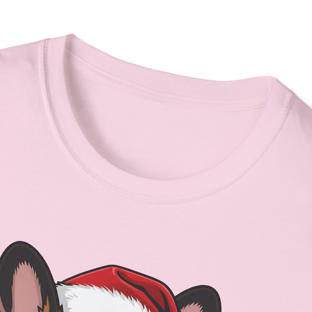 Merry Woofmas Brindle French Bulldog Christmas t-shirt, product photo 29