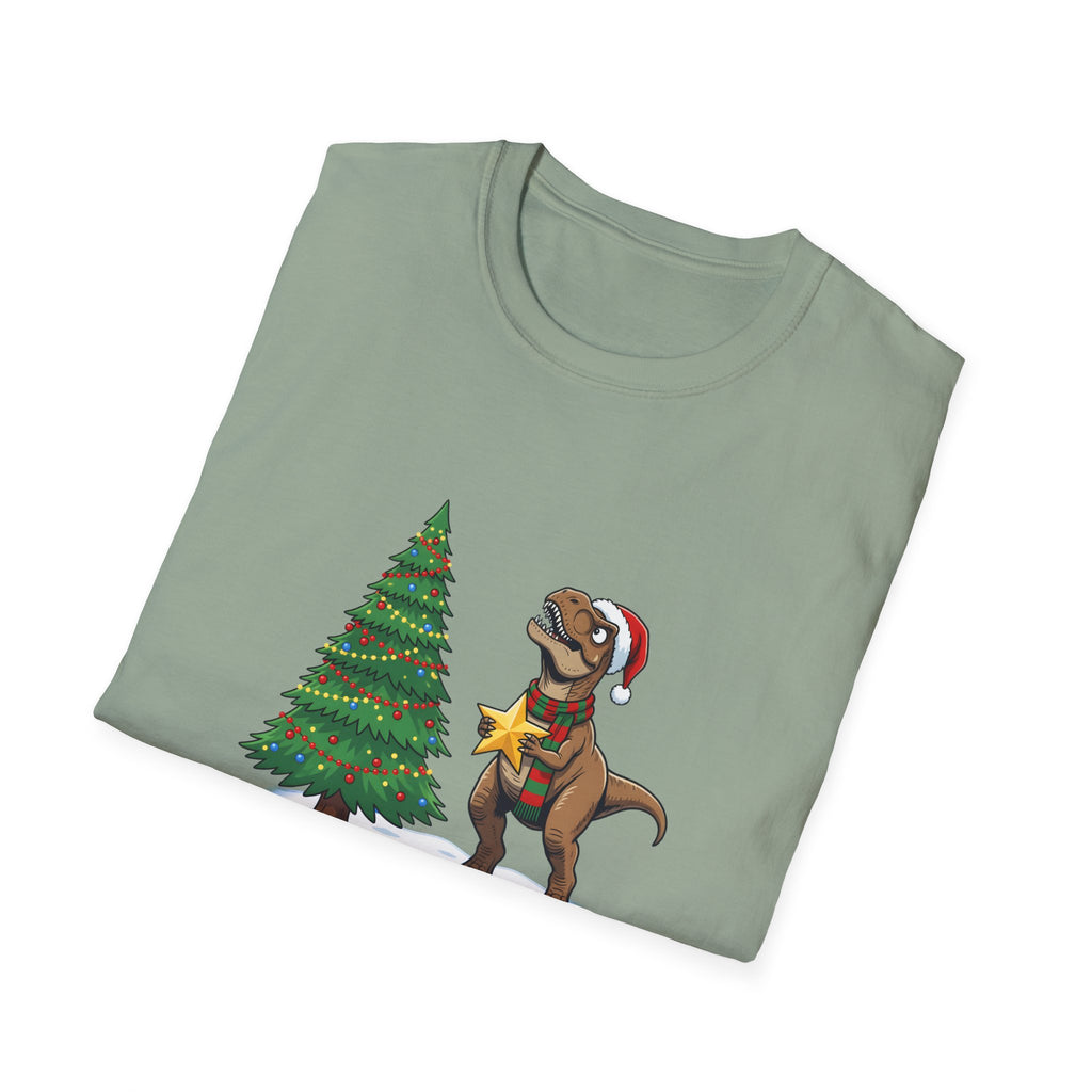 Rex the Halls Christmas t-shirt, product photo 21